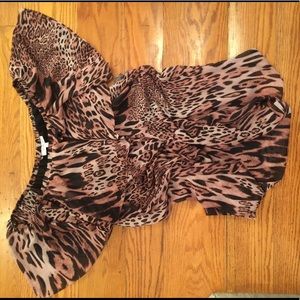 Jennifer Lopez Off-the-Shoulder Dress